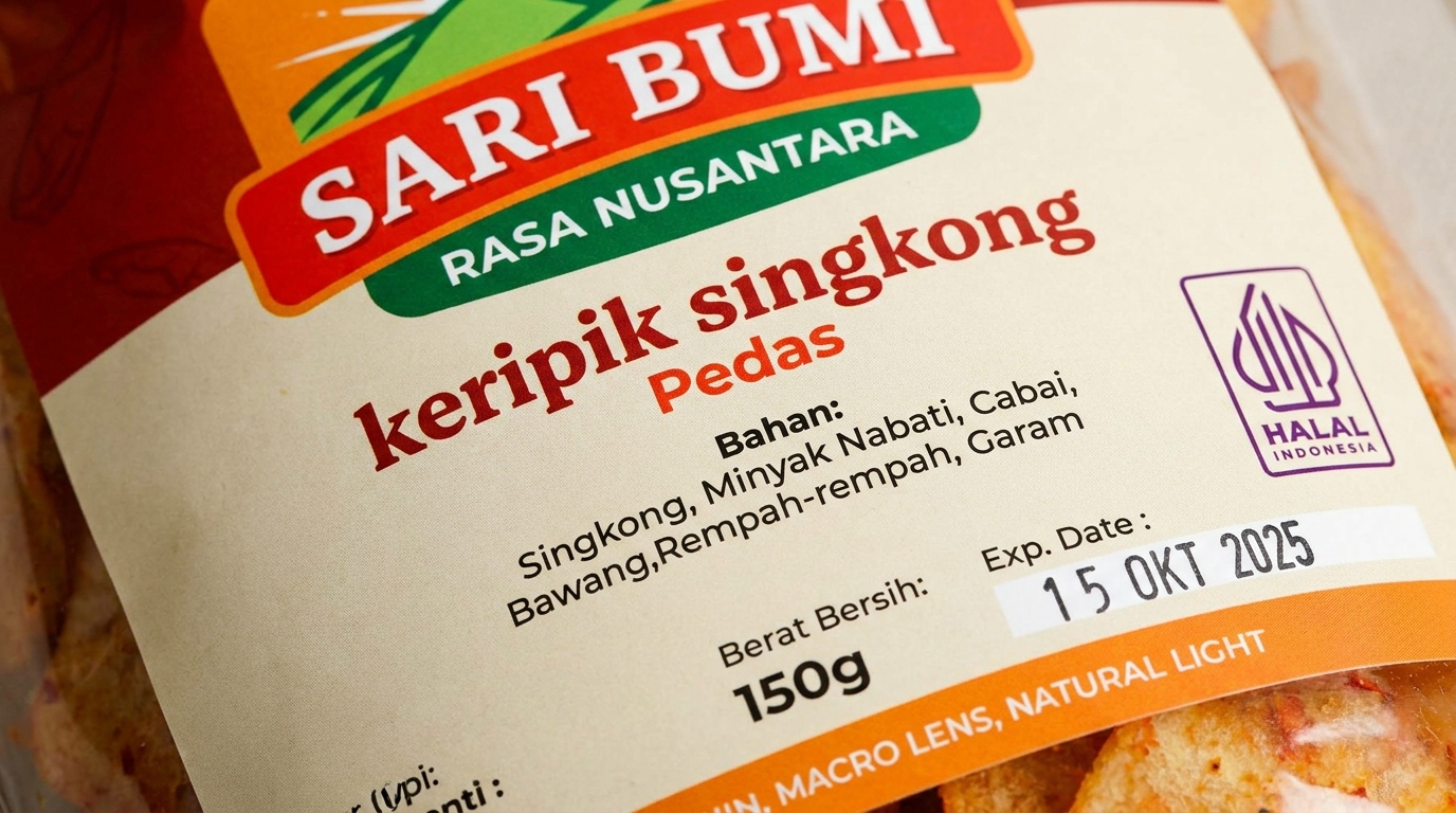 Desain Label untuk Kemasan: Artwork, Information, dan Compliance